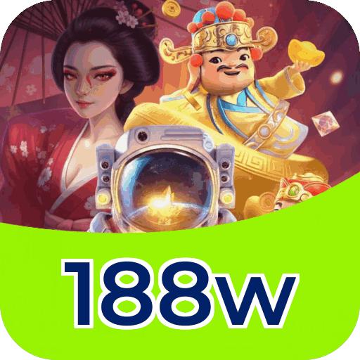 Interface do aplicativo 188w mostrando jogos disponíveis no iOS e Android